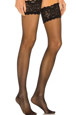 Women Wolford Lingerie & Sleepwear>Satin Touch 20 Stay-Up Stockings