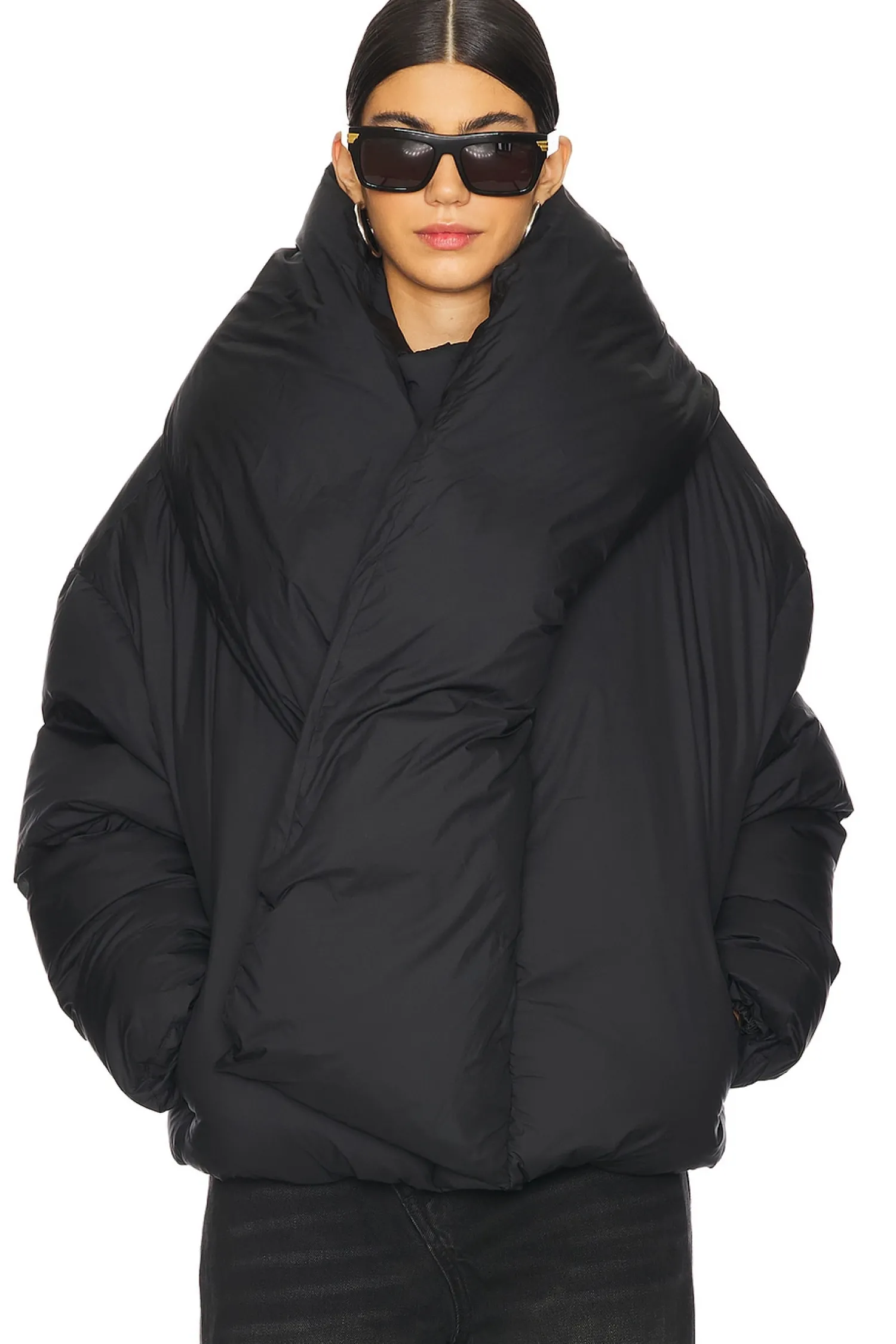 Women MARRKNULL Jackets & Coats>Scarf Down Jacket