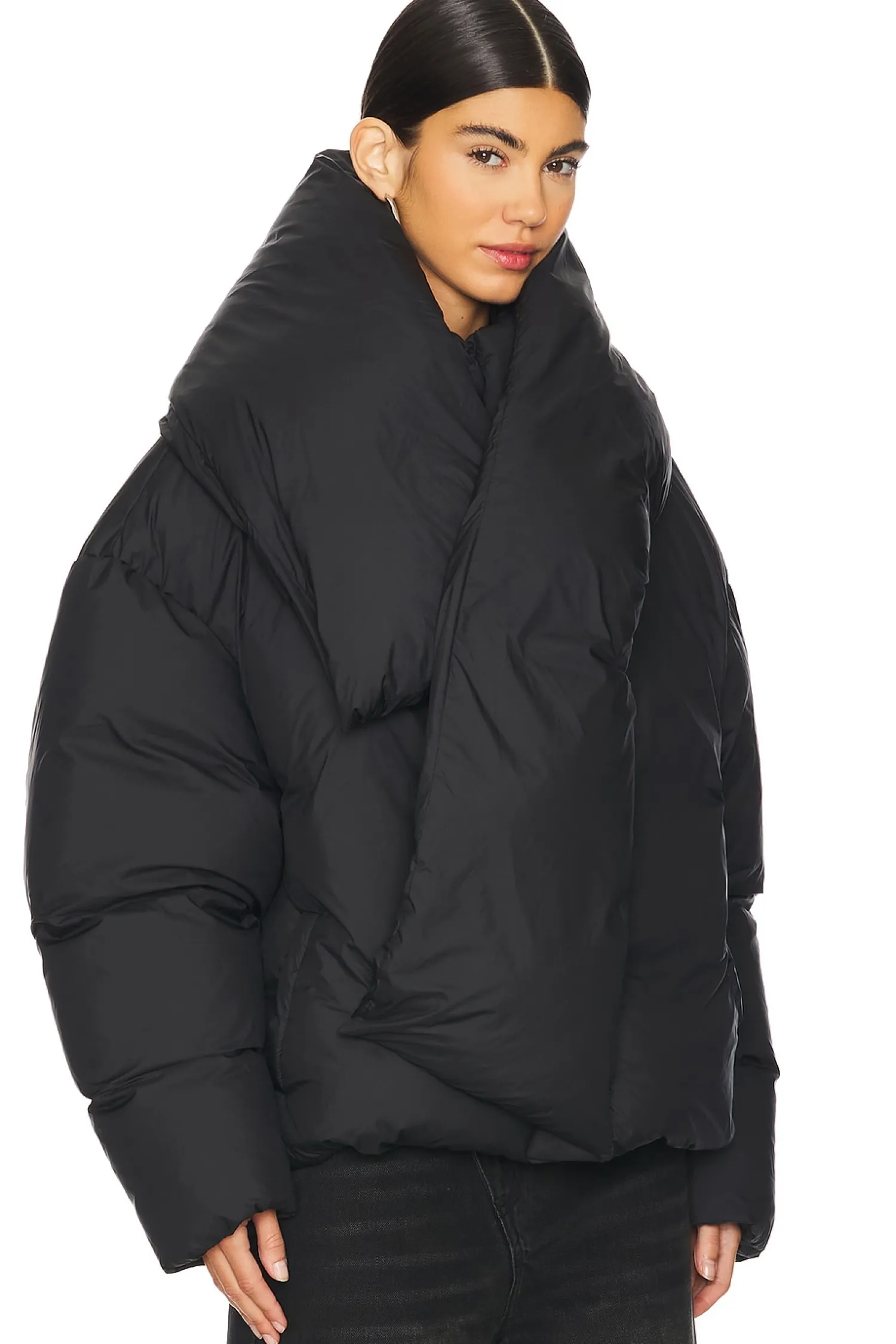 Women MARRKNULL Jackets & Coats>Scarf Down Jacket