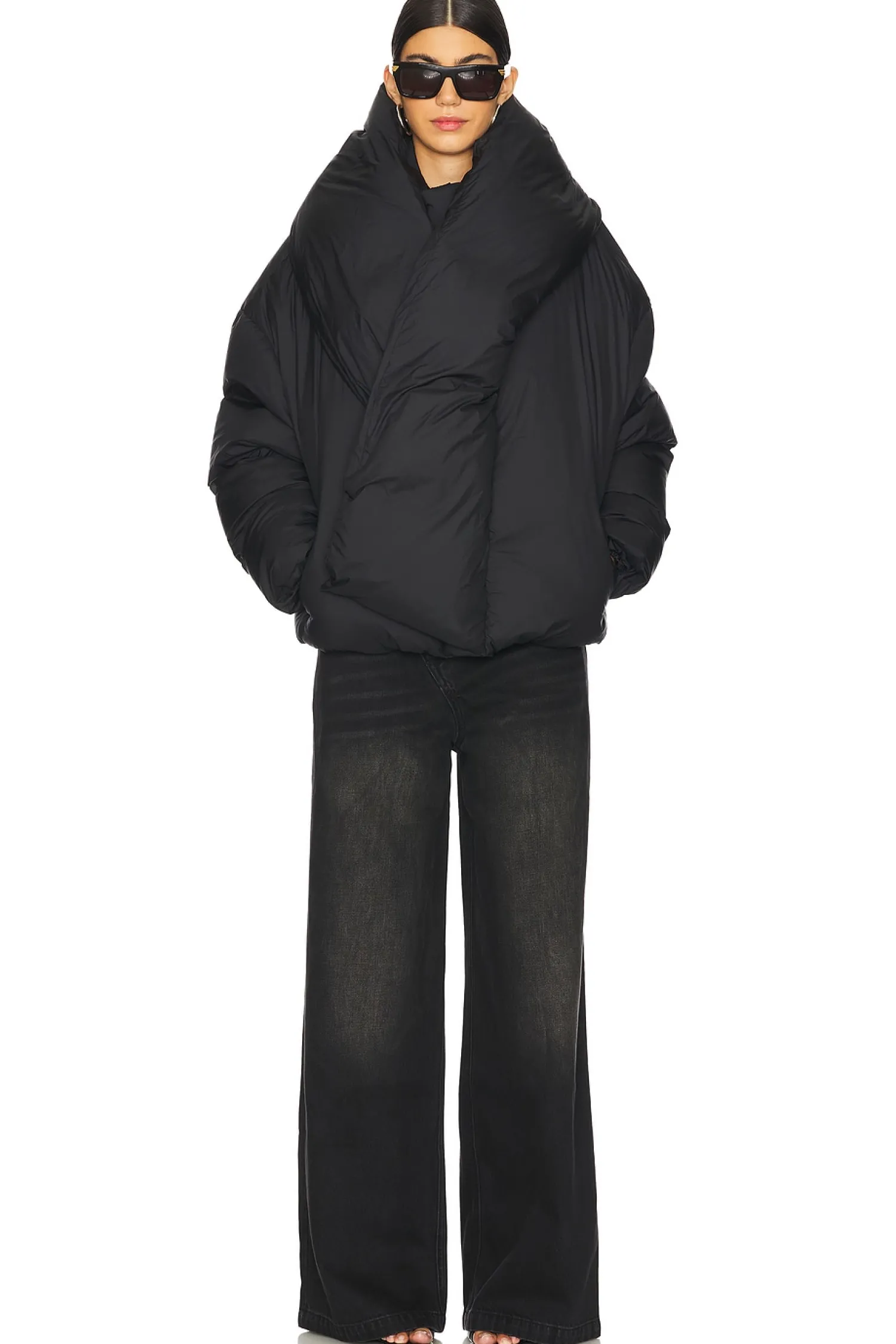Women MARRKNULL Jackets & Coats>Scarf Down Jacket