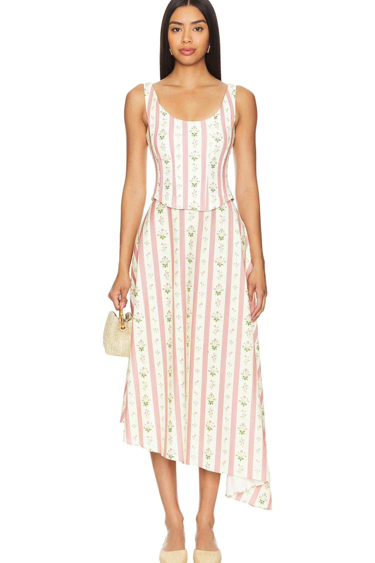 Women WeWoreWhat Matching Sets>Scoop Corset Top