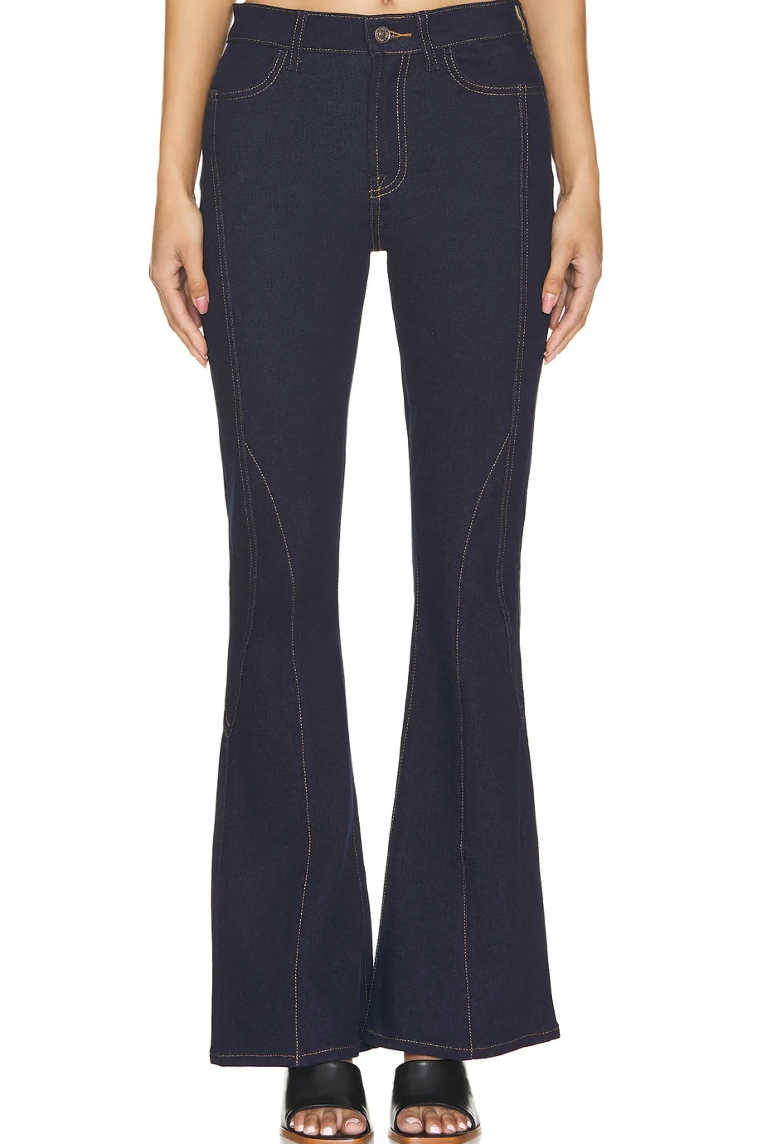 Women 7 For All Mankind Matching Sets>Seamed High Waisted Ali