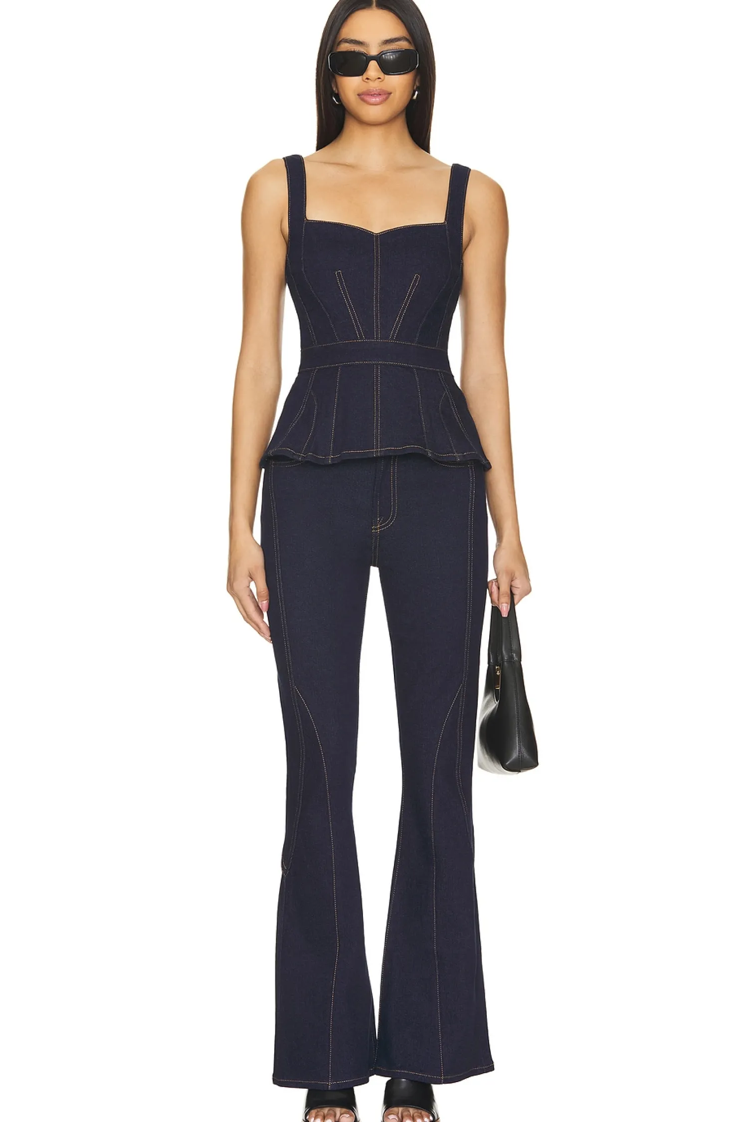 Women 7 For All Mankind Matching Sets>Seamed High Waisted Ali