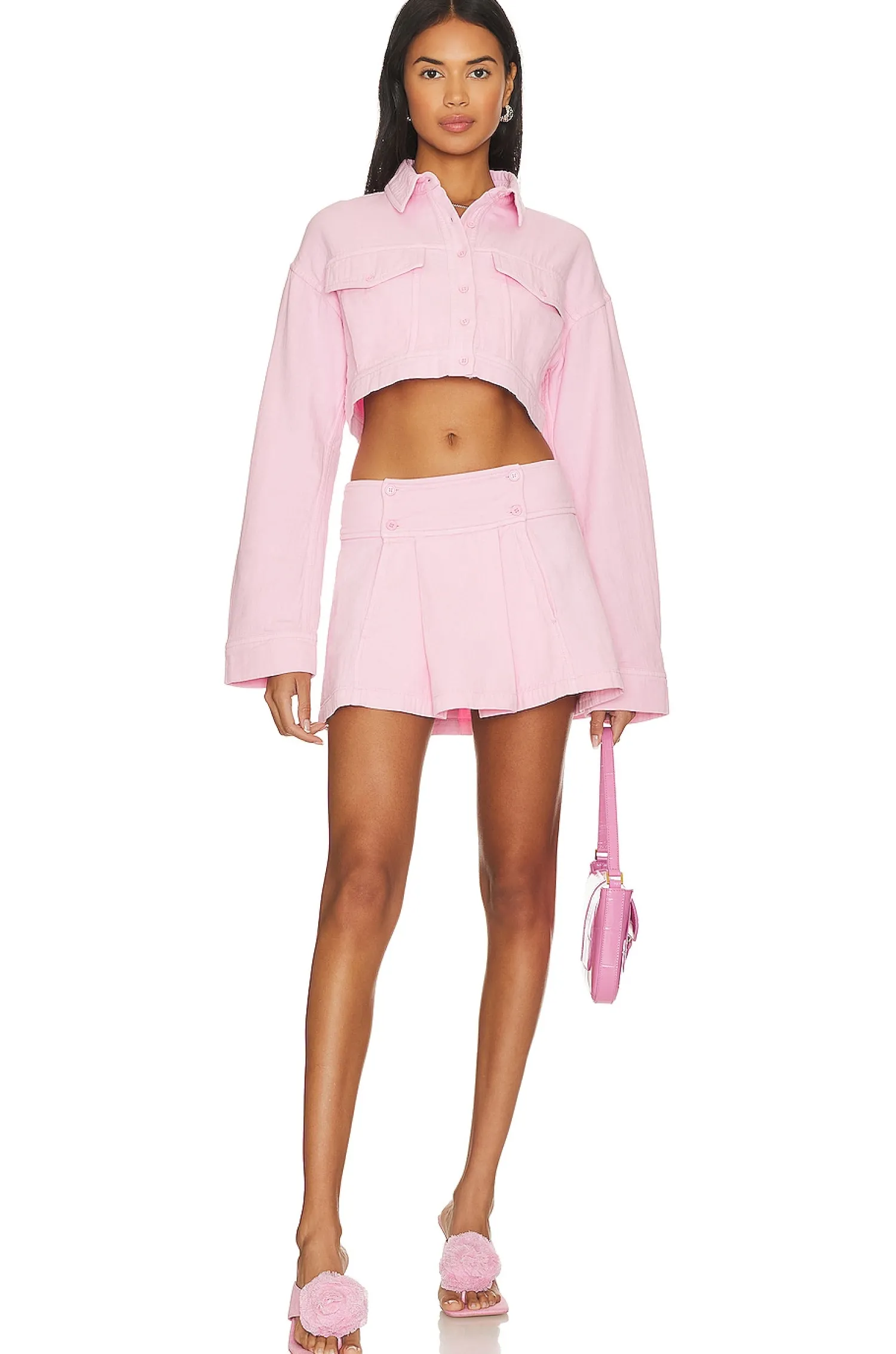 Women Lovers and Friends Jackets & Coats>Sean Cropped Jacket