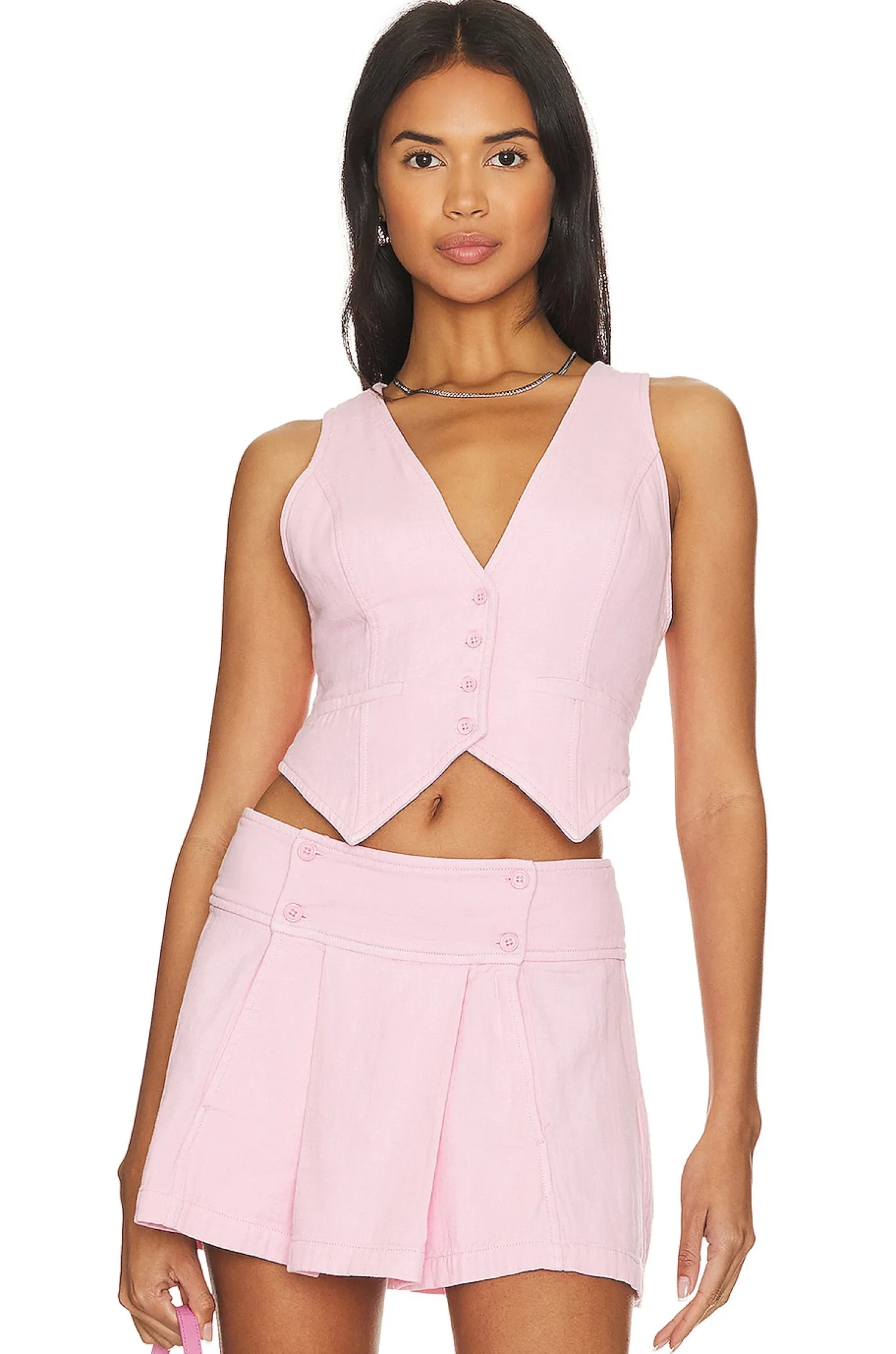 Women Lovers and Friends Matching Sets>Sean Top