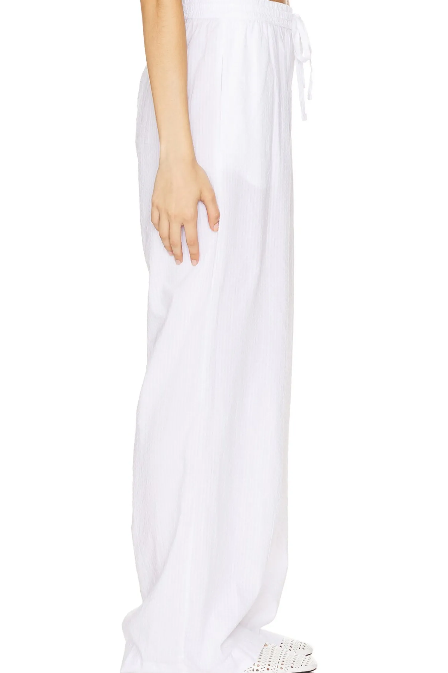 Women Enza Costa Pants|Loungewear>Seersucker Resort Pant