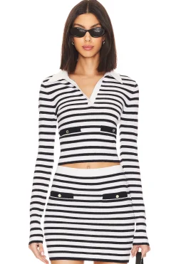 Women Lovers and Friends Matching Sets>Selene Striped Sweater
