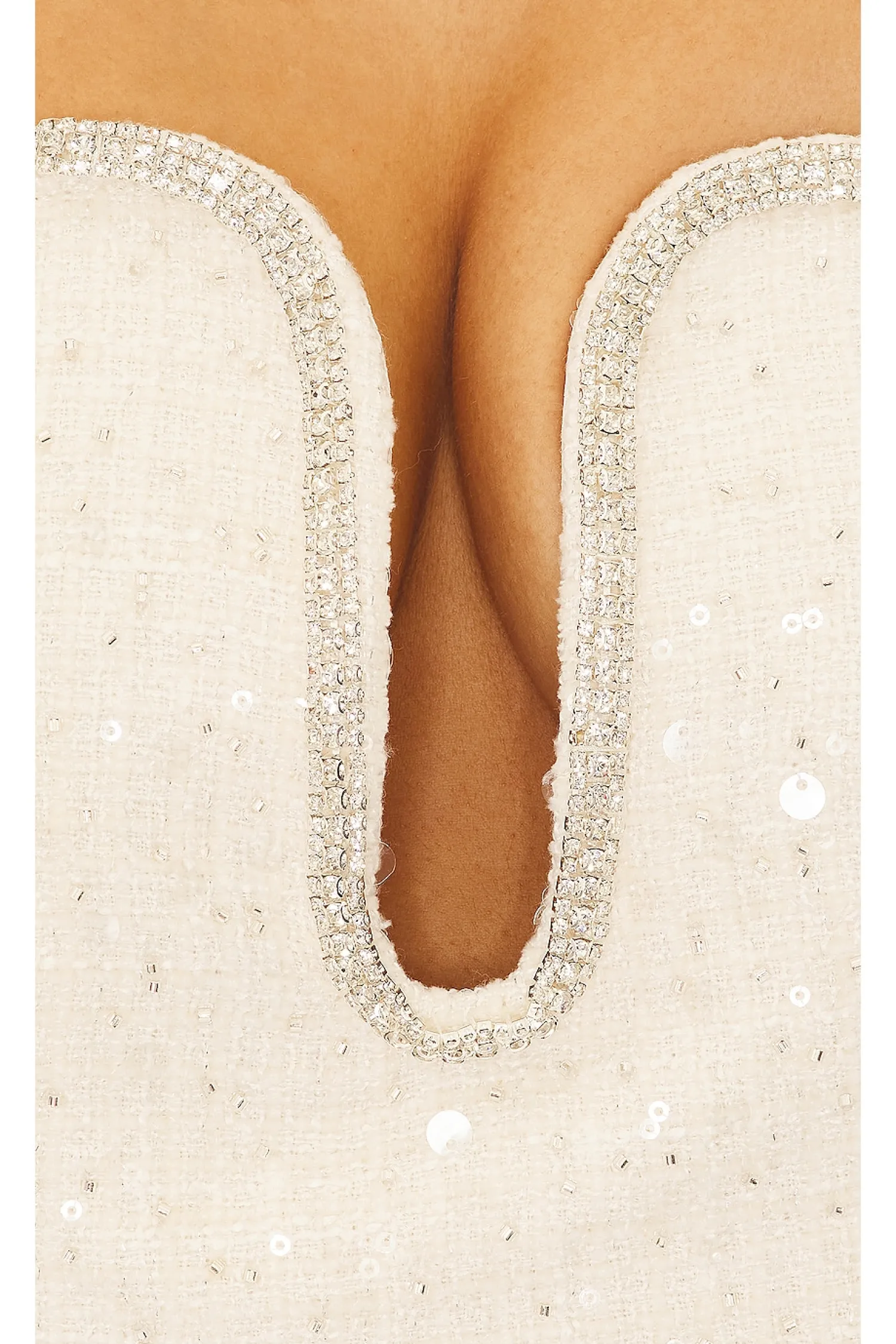 Women self-portrait Dresses>Sequin Boucle Midi Dress