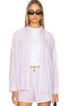 Women Skin Matching Sets>Serena Button Down