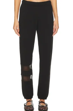 Women Michael Lauren Pants|Loungewear>Setton Mesh Contrast Pant