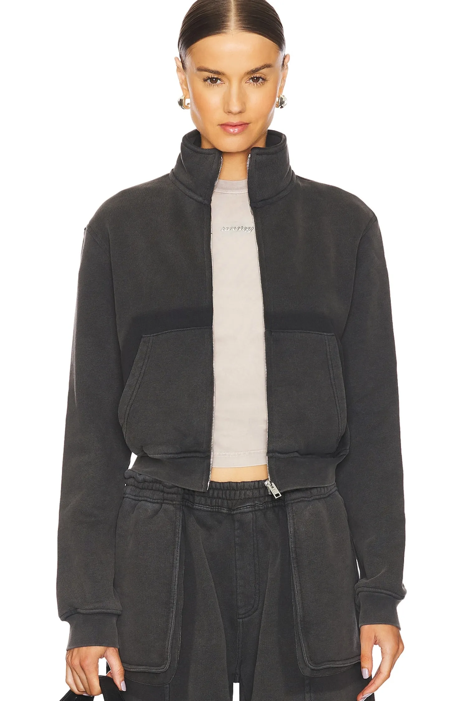 Women Alexander Wang Matching Sets|Jackets & Coats>Shadow Pocket Zip Up
