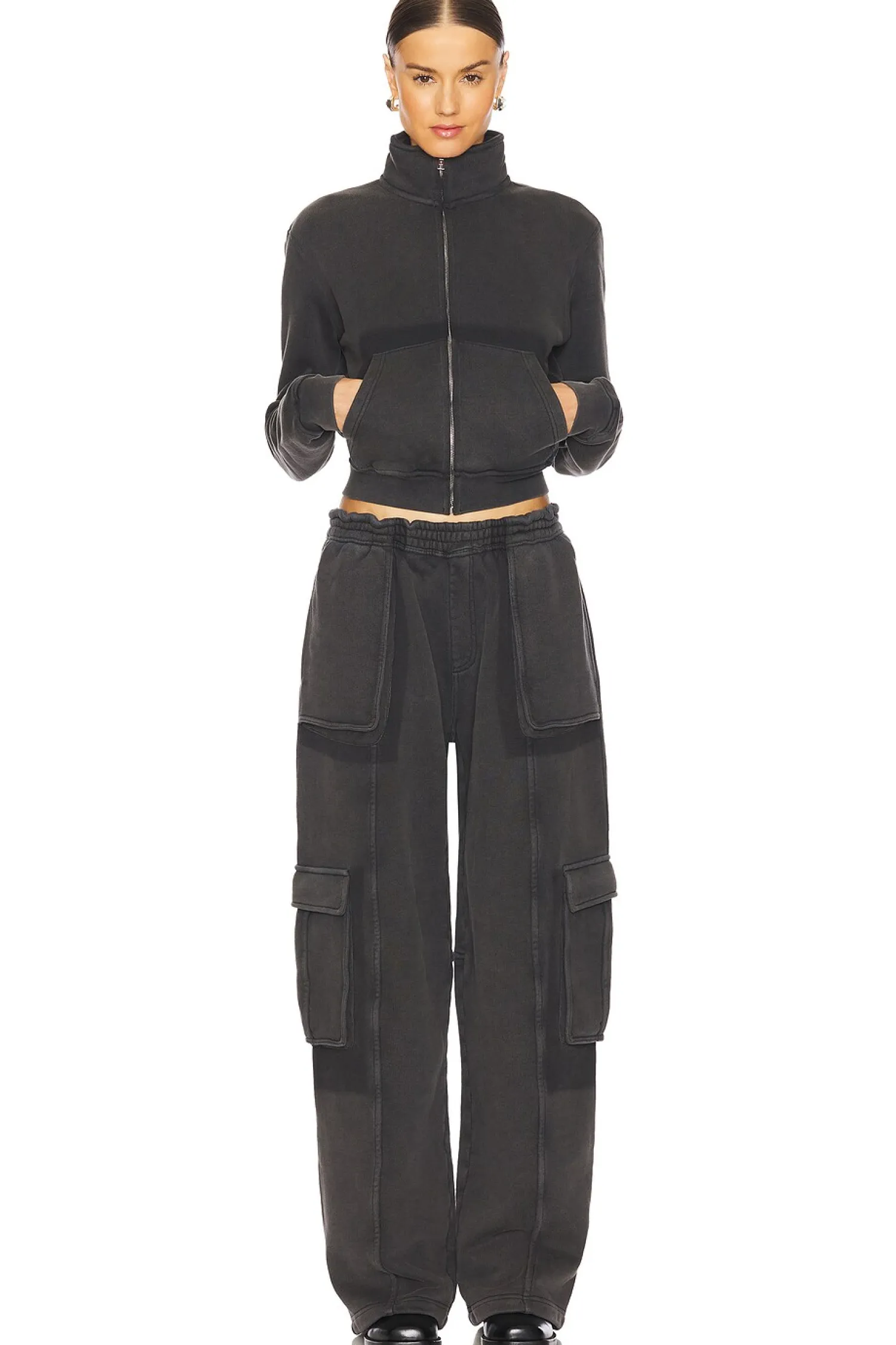 Women Alexander Wang Matching Sets|Jackets & Coats>Shadow Pocket Zip Up
