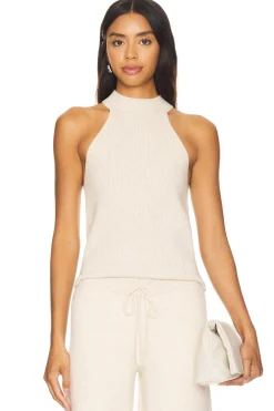 Women 525 Matching Sets>Shannon Mock Neck Tank