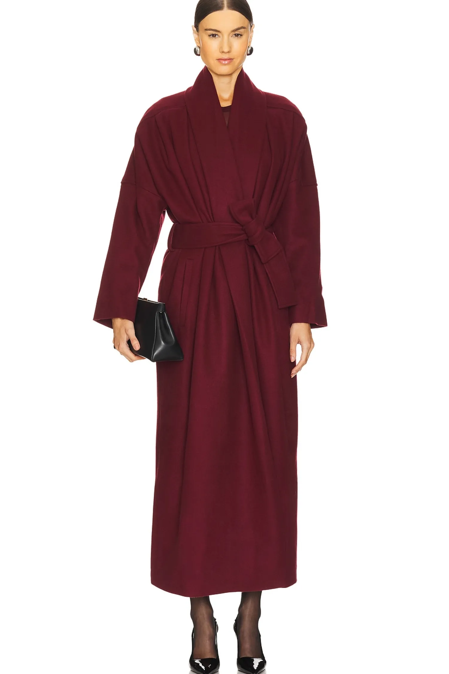 Women Leslie Amon Jackets & Coats>Shawl Coat