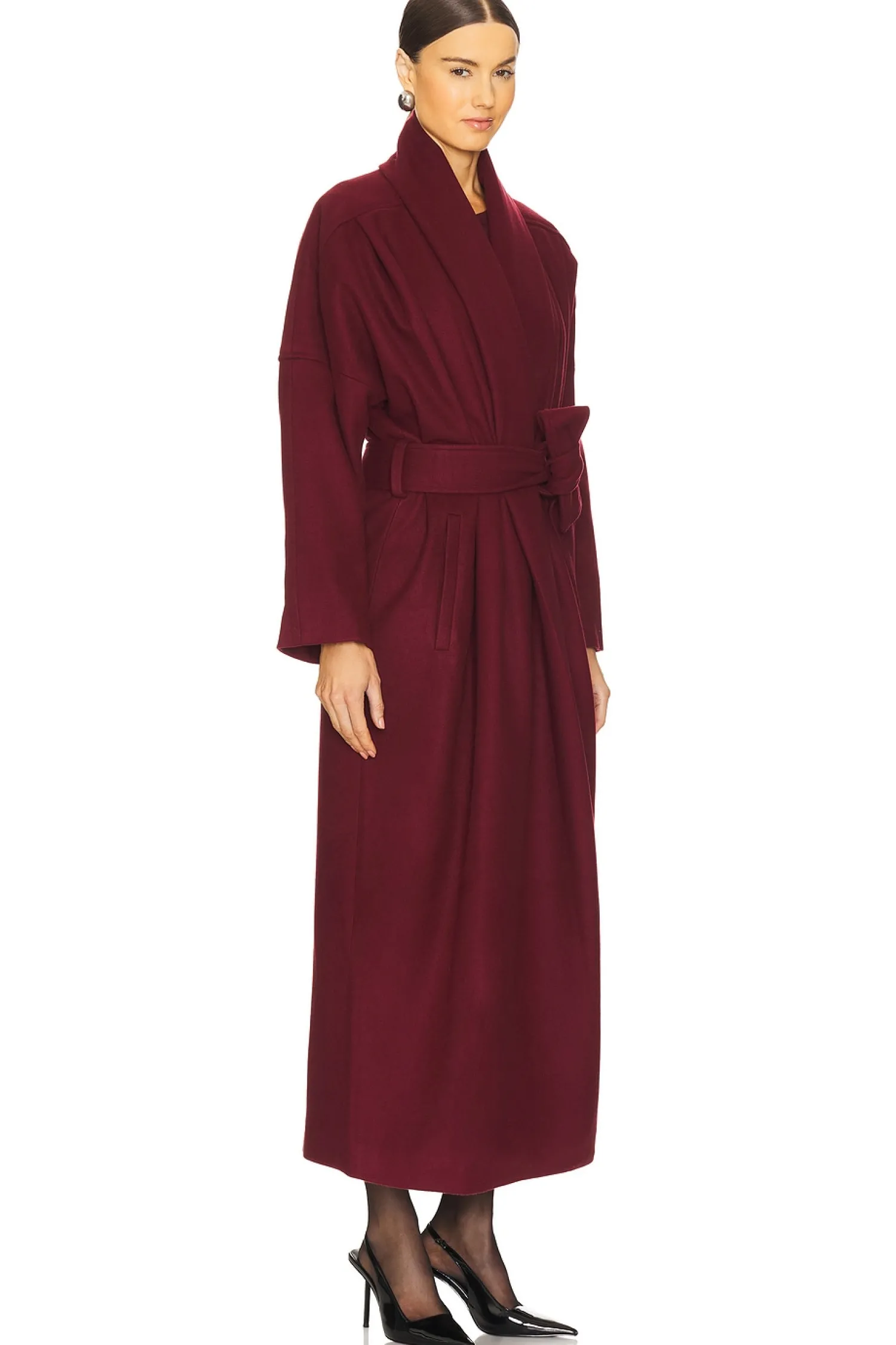 Women Leslie Amon Jackets & Coats>Shawl Coat