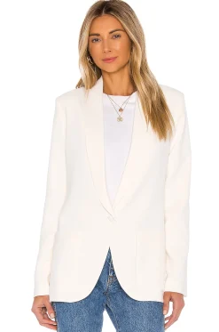 Women Amanda Uprichard Jackets & Coats>Shawl Collar Blazer
