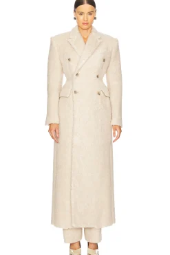 Women GIUSEPPE DI MORABITO Jackets & Coats>Sherpa Coat