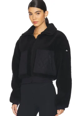 Women alo Jackets & Coats>Sherpa Edge Bomber