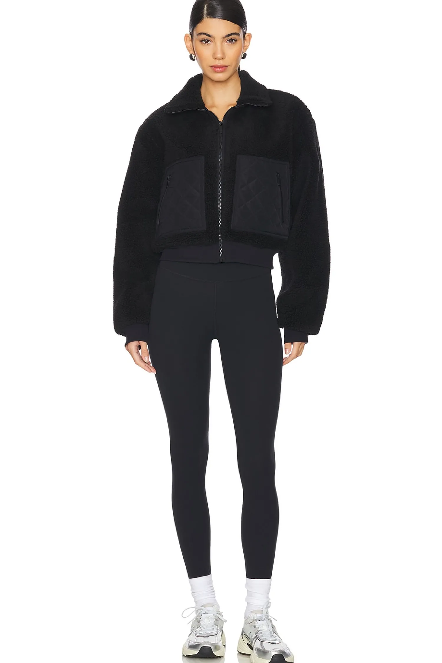 Women alo Jackets & Coats>Sherpa Edge Bomber