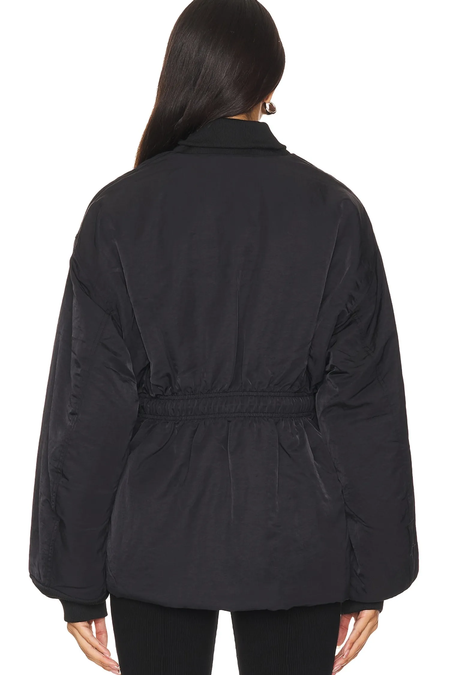 Women ALPHA INDUSTRIES Jackets & Coats>Short Cinched Waist Jacket