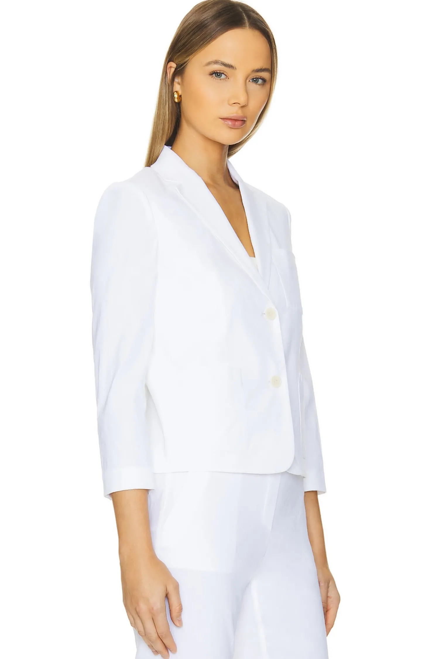 Women Theory Jackets & Coats>Shrunken Patch Blazer