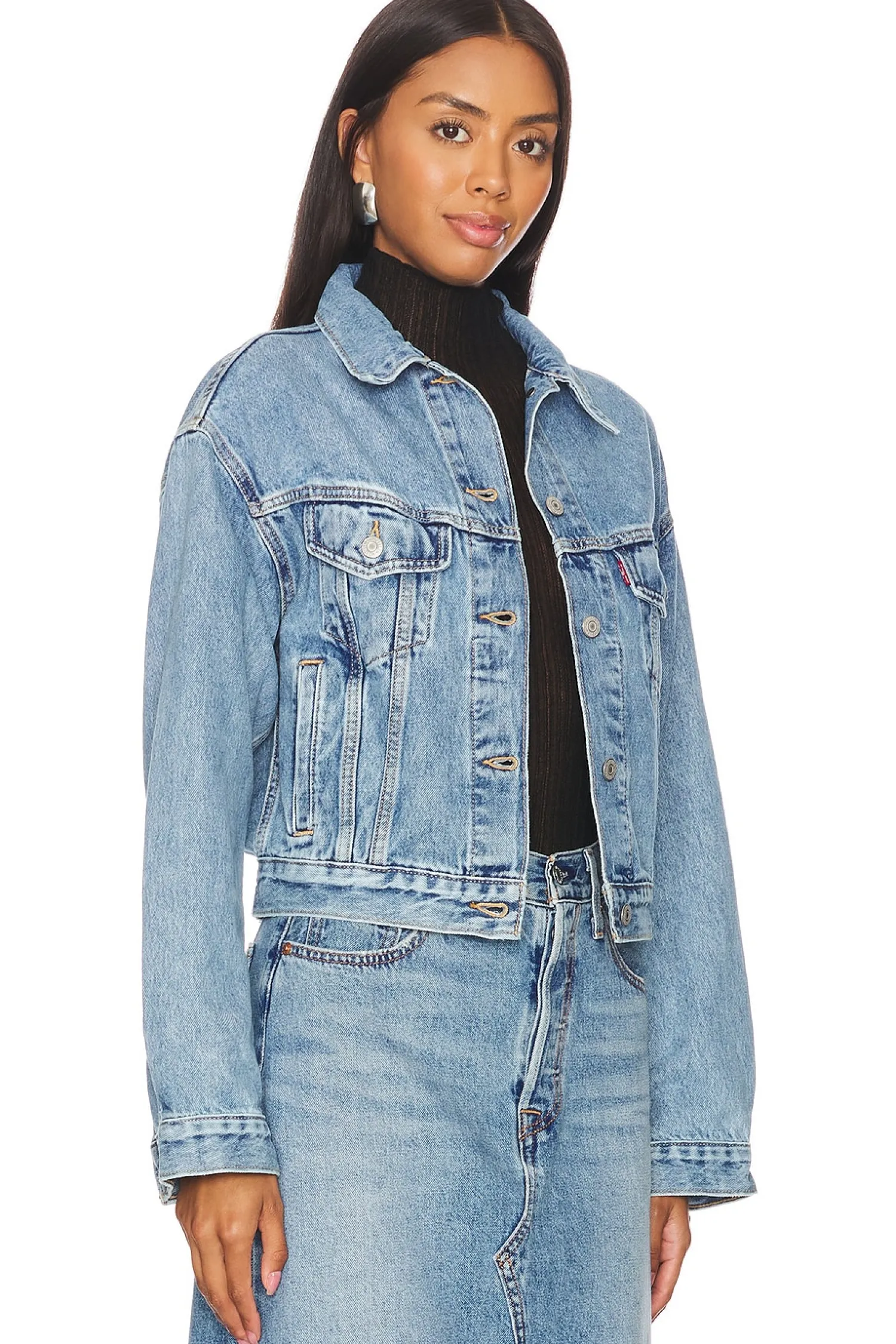 Women LEVI'S Jackets & Coats>Shrunken 90s Trucker