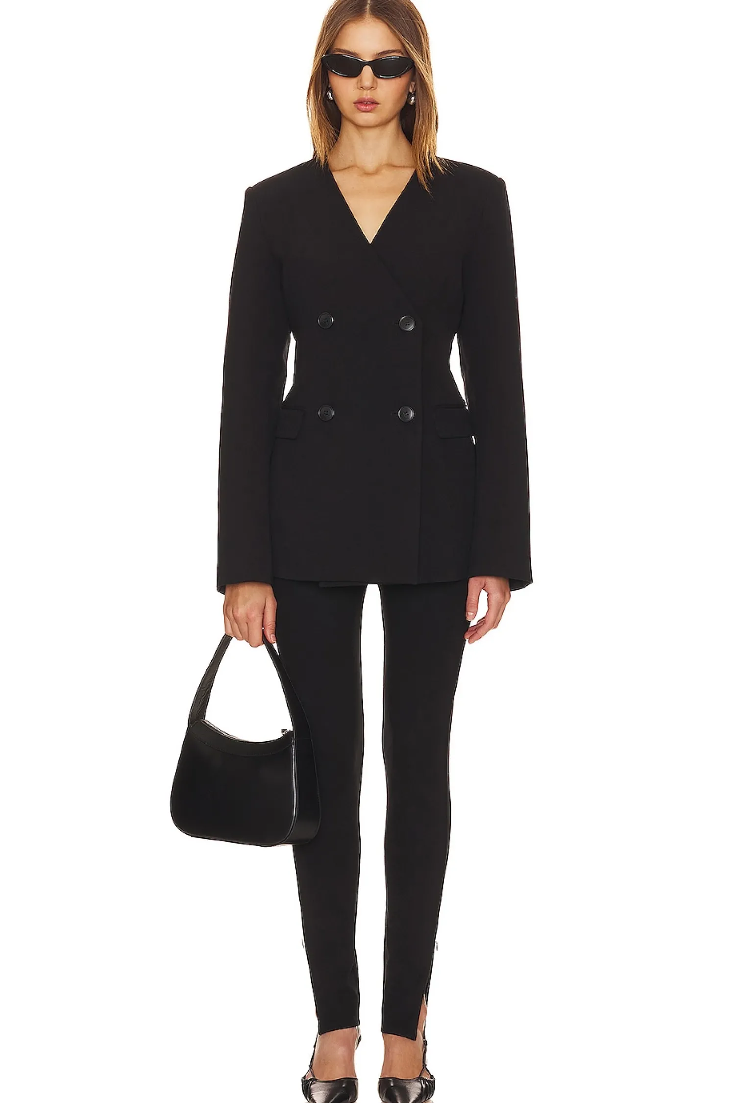 Women Rue Sophie Pants>Side Slit Ponti Leggings