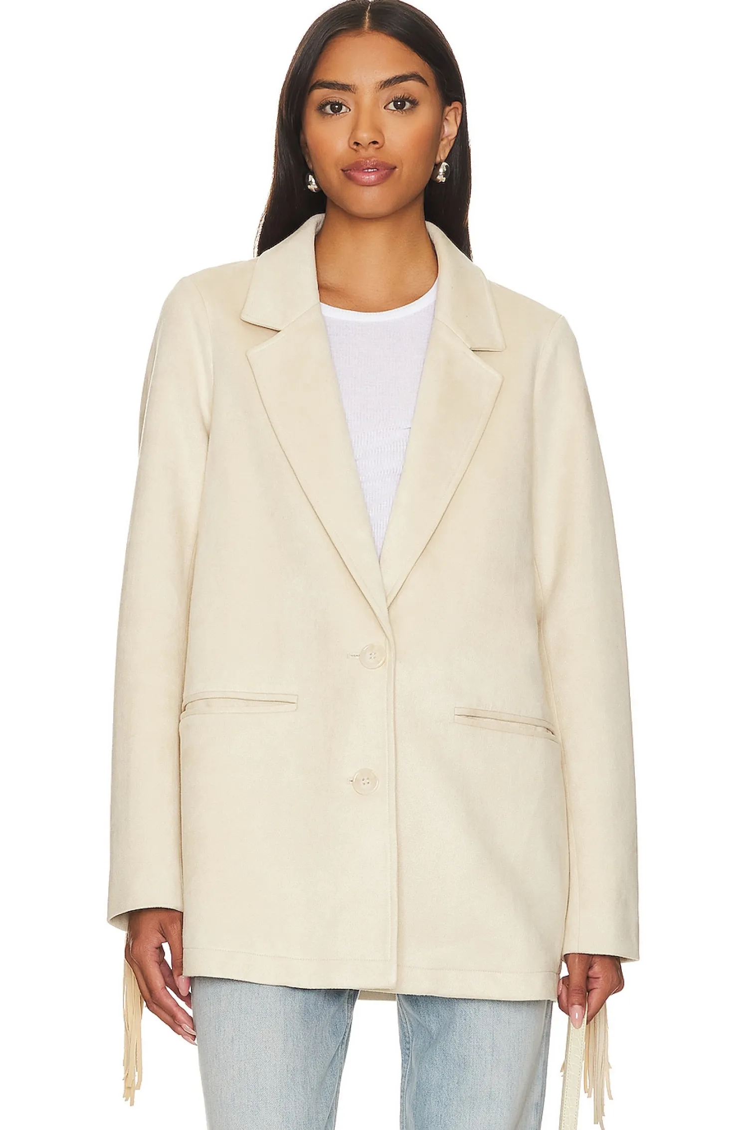 Women Show Me Your Mumu Jackets & Coats>Sierra Fringe Jacket