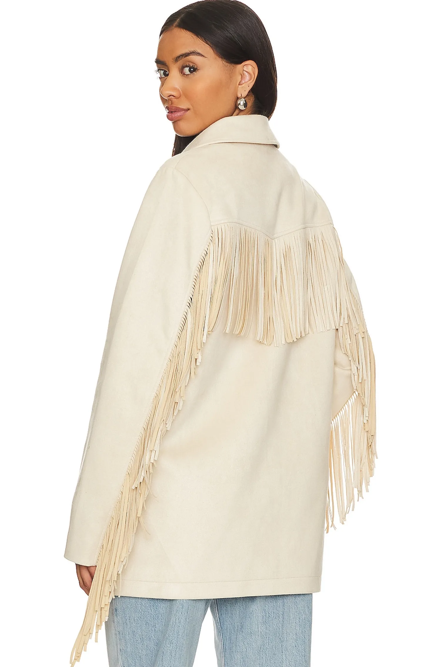 Women Show Me Your Mumu Jackets & Coats>Sierra Fringe Jacket