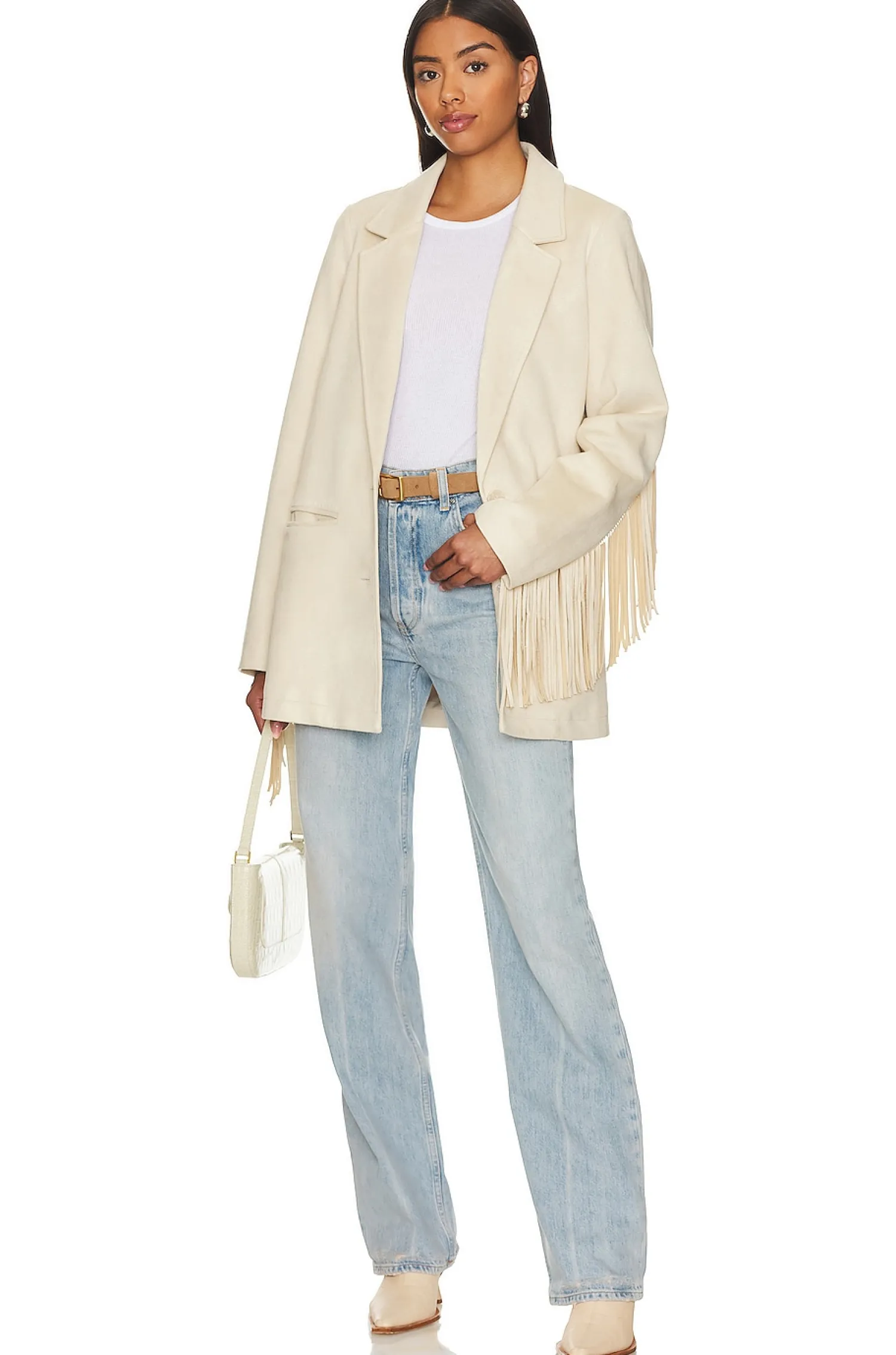 Women Show Me Your Mumu Jackets & Coats>Sierra Fringe Jacket