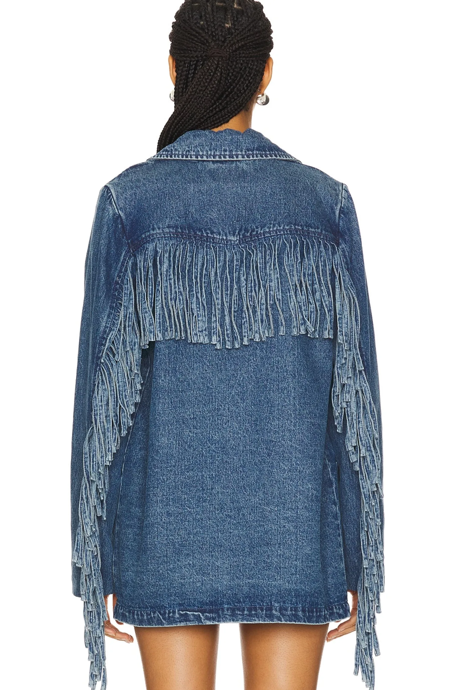 Women Show Me Your Mumu Jackets & Coats>Sierra Fringe Jacket