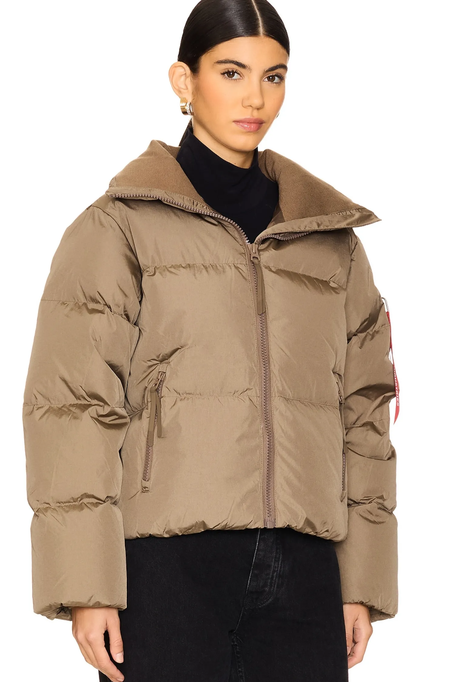 Women ALPHA INDUSTRIES Jackets & Coats>Sierra Short Puffer