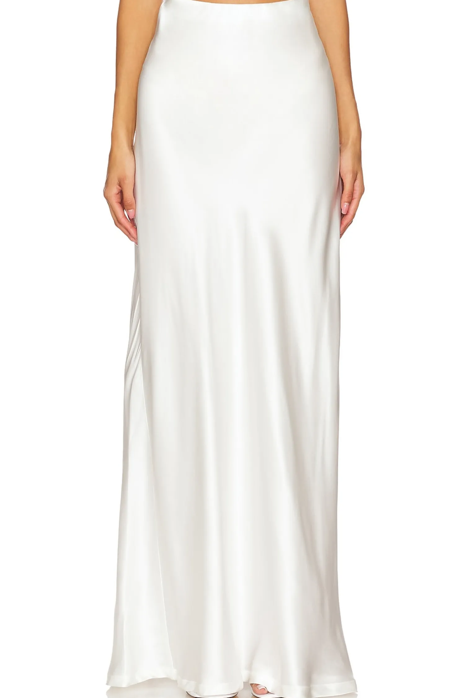 Women Enza Costa Matching Sets>Silk Full Length Skirt