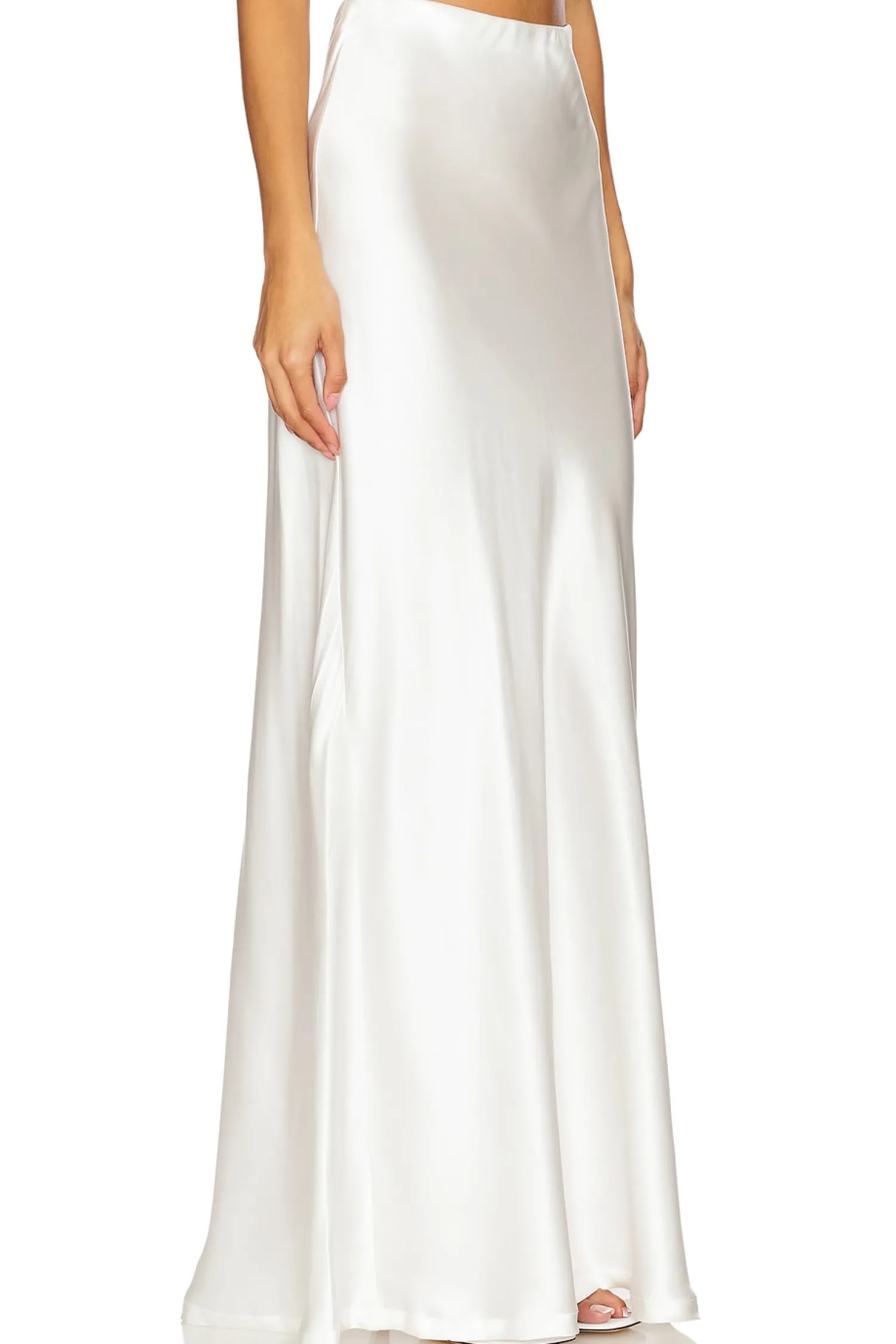 Women Enza Costa Matching Sets>Silk Full Length Skirt