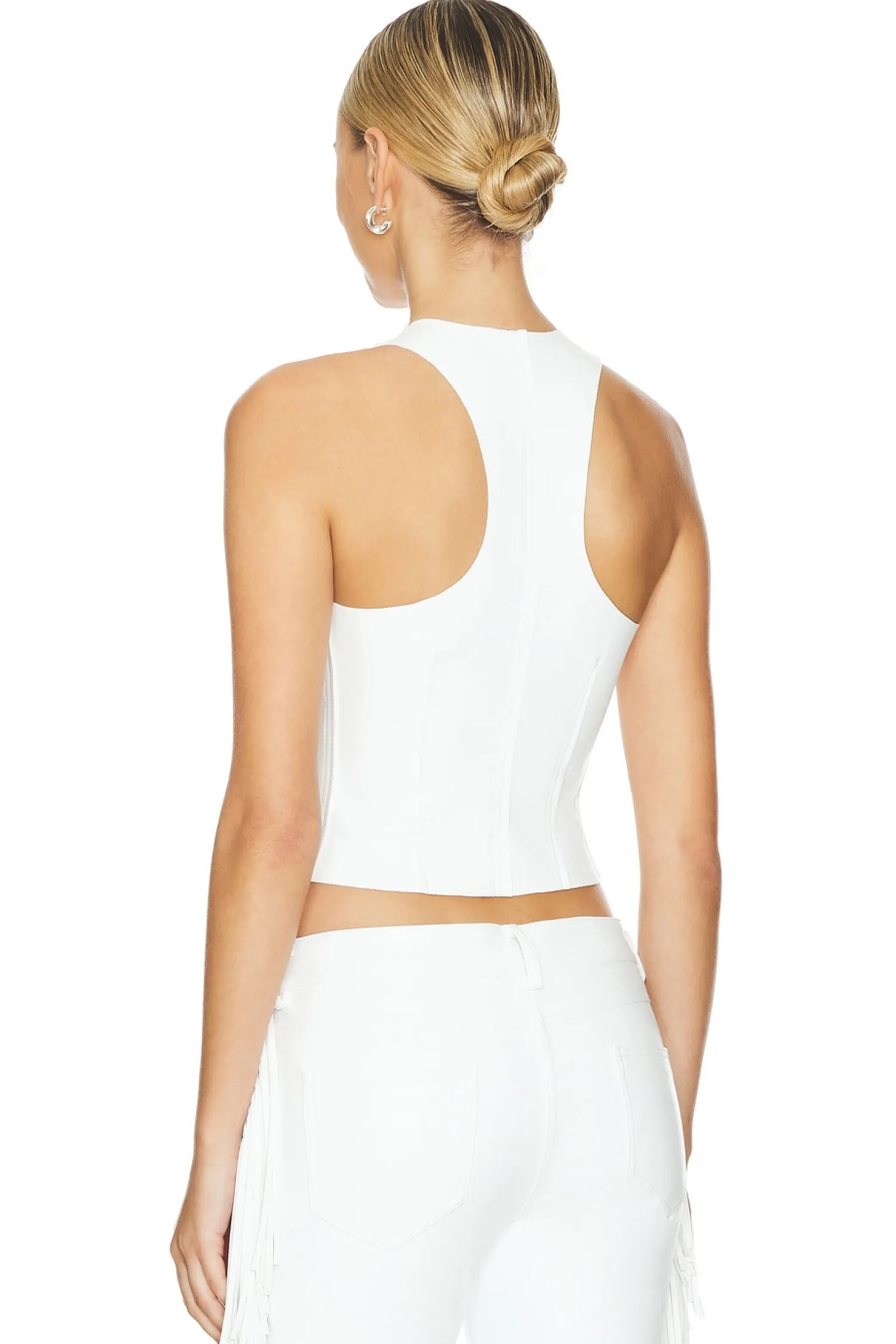 Women Norma Kamali Matching Sets>Simple Vest