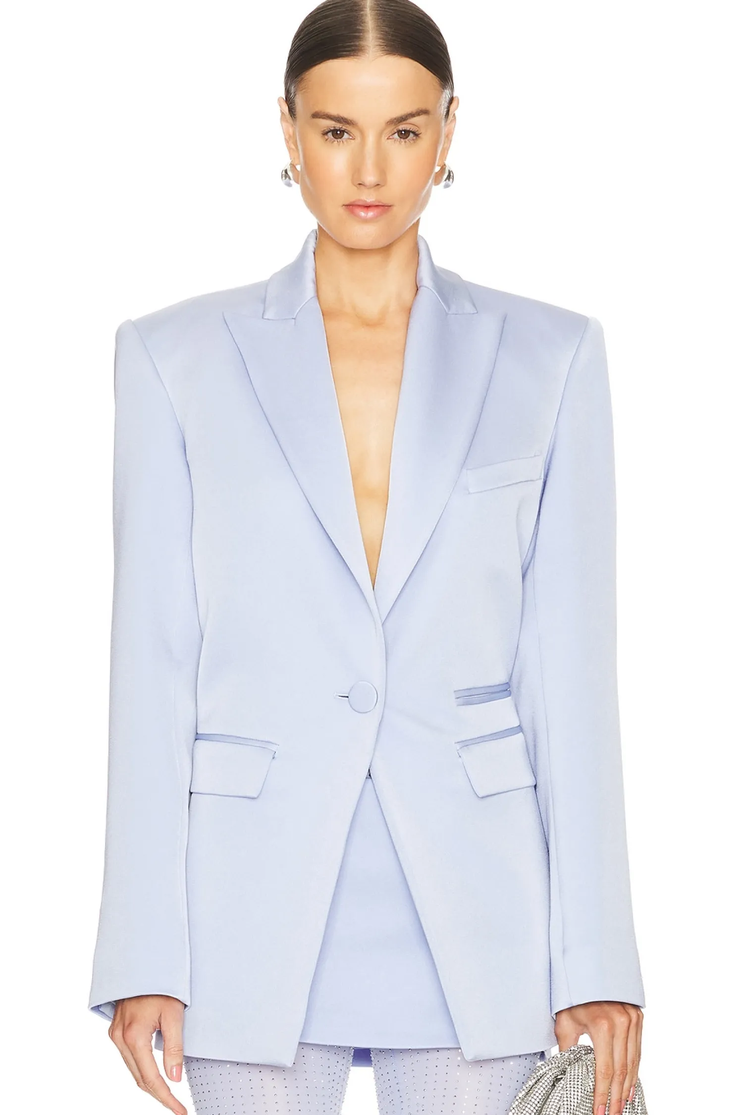 Women Alex Perry Jackets & Coats>Single Breasted Oversized Blazer