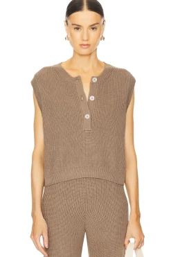 Women Stitches & Stripes Matching Sets>Slater Henley Vest