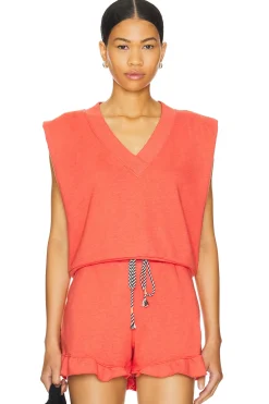 Women SUNDRY Loungewear>Sleeveless Sweatshirt