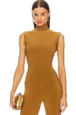 Women Norma Kamali Matching Sets>Slim Fit Sleeveless Turtle Top