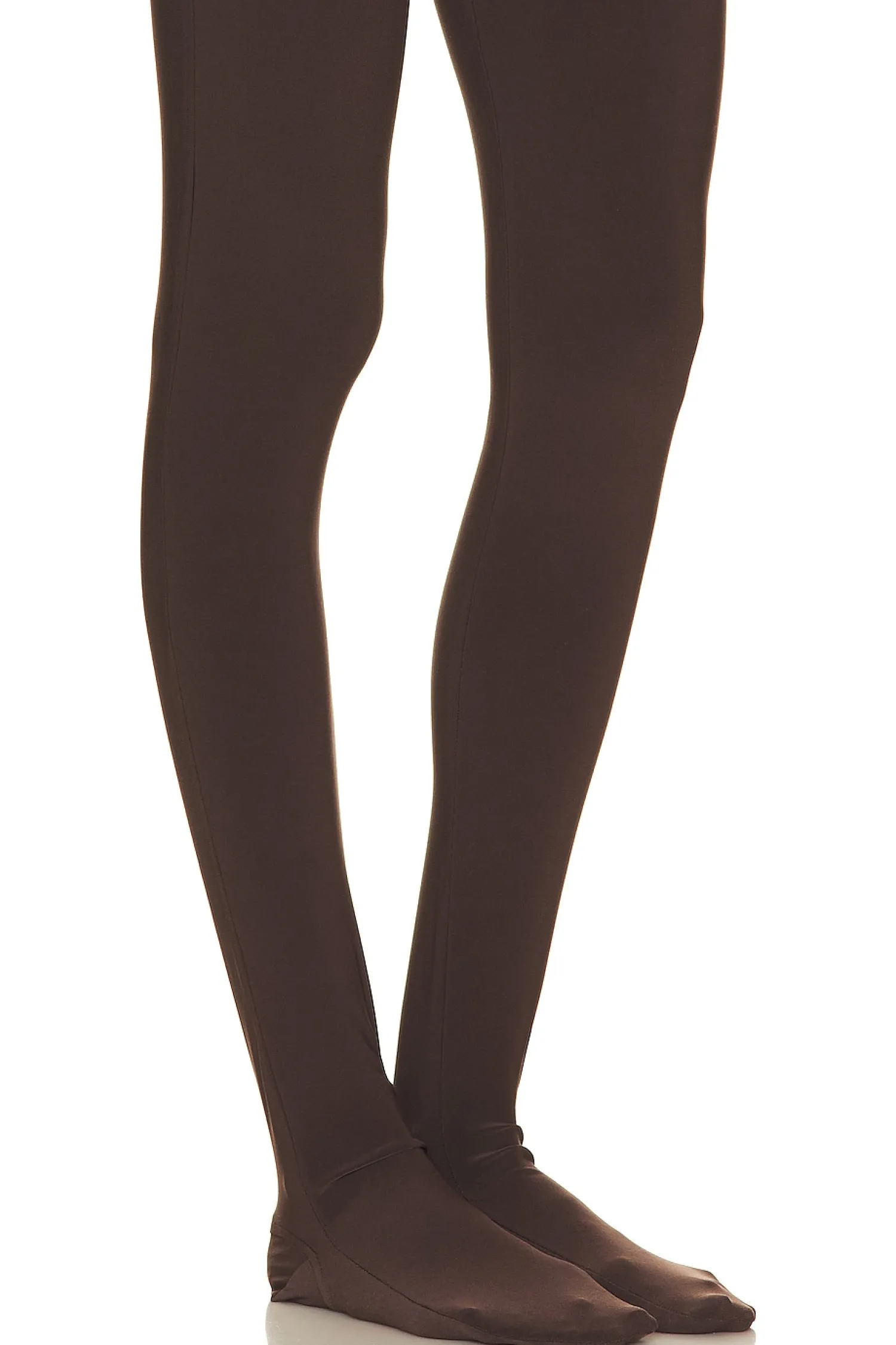 Women Norma Kamali Jumpsuits>Slim Fit Turtle Catsuit With Footsie