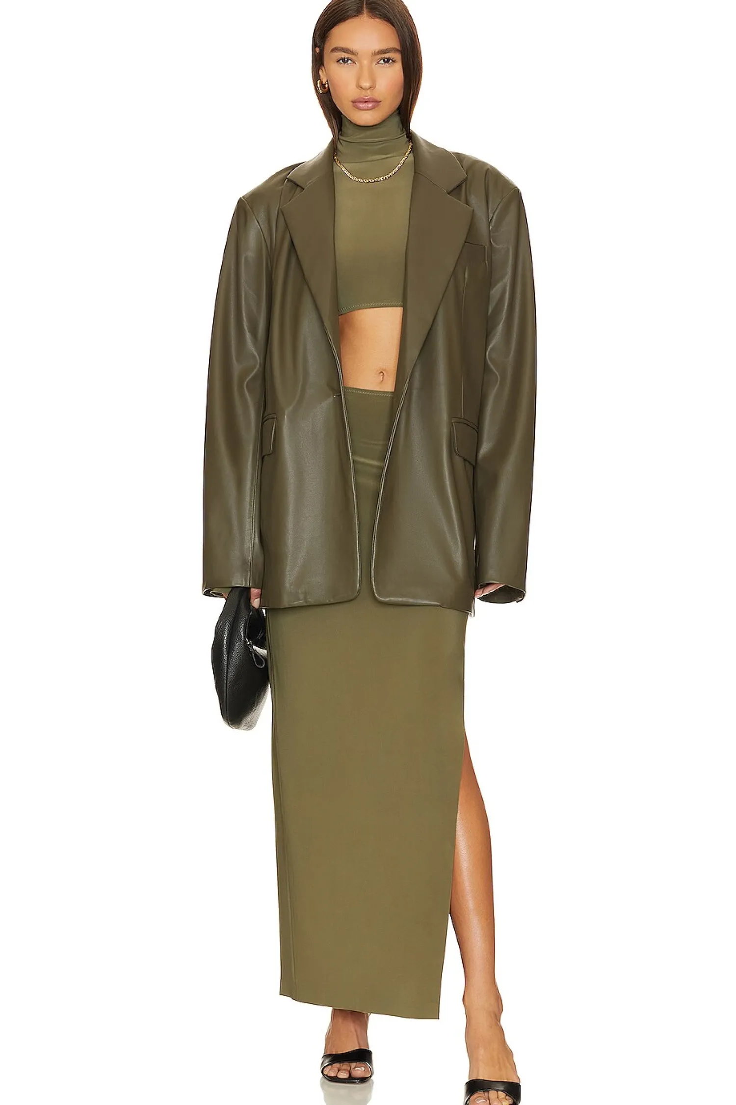 Women Norma Kamali Matching Sets>Slim Fit Turtle Top