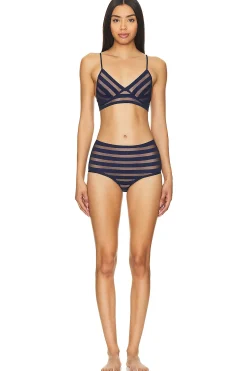 Women Norma Kamali Lingerie & Sleepwear>Slip Bra & Boy Panty