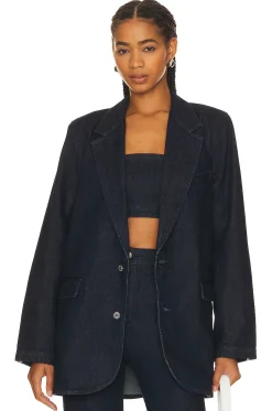 Women GRLFRND Jackets & Coats>Sloane Denim Blazer