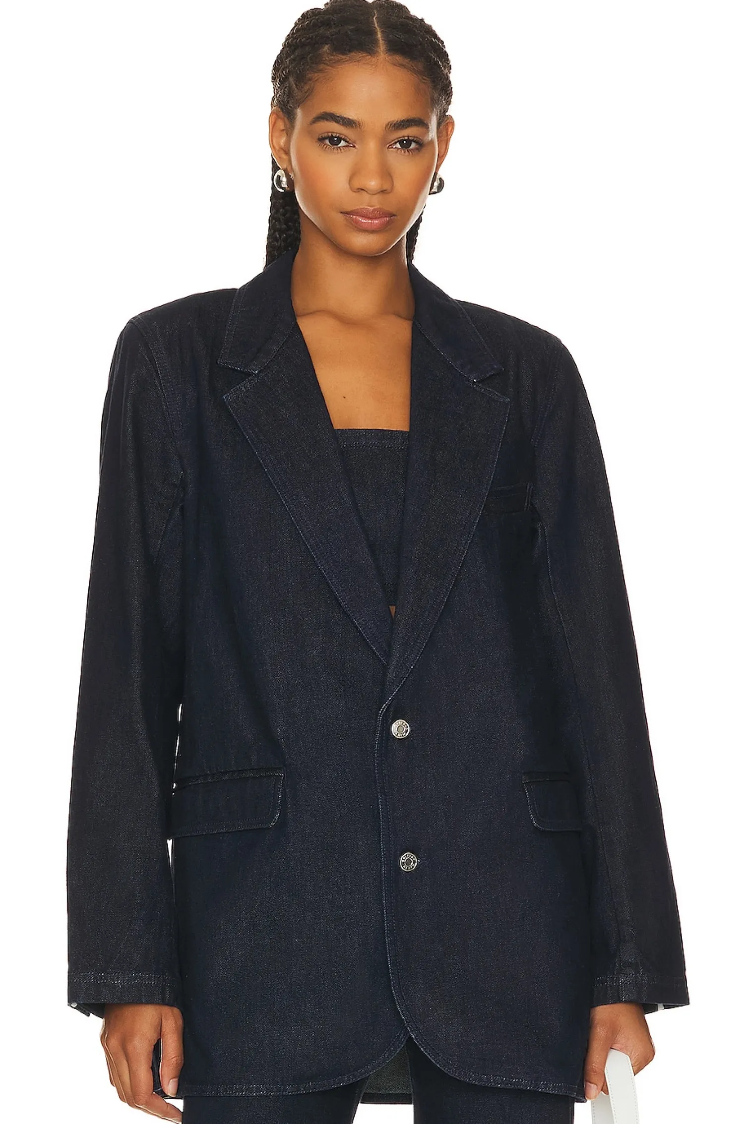 Women GRLFRND Jackets & Coats>Sloane Denim Blazer