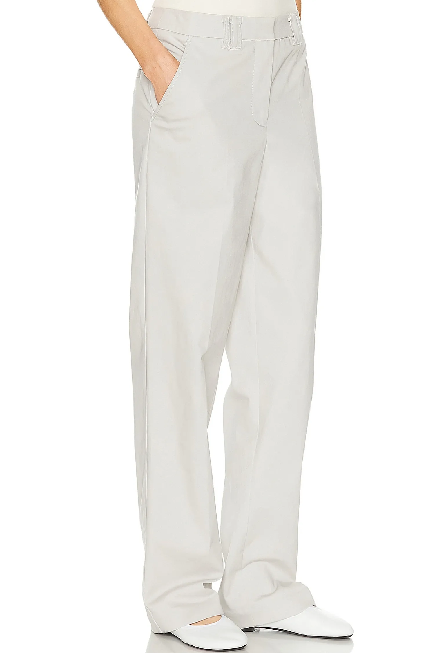 Women GRLFRND Pants>Slouchy Chino Pant