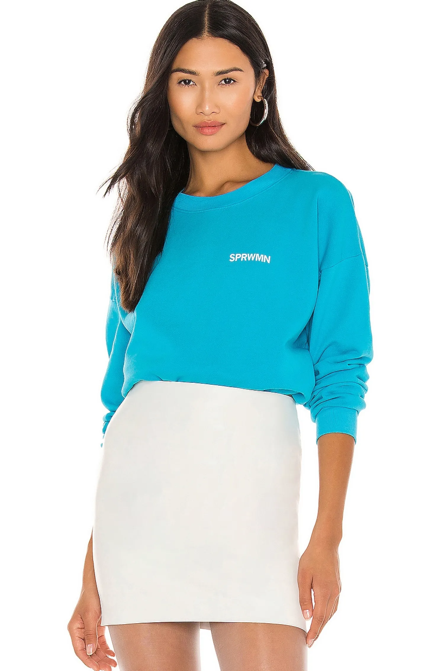 Women SPRWMN Loungewear>Small Logo Sweatshirt