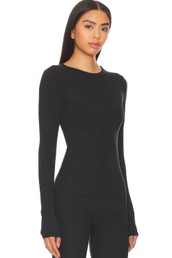 Women LUNYA Lingerie & Sleepwear>Soft Modal Rib Underpin Long Sleeve