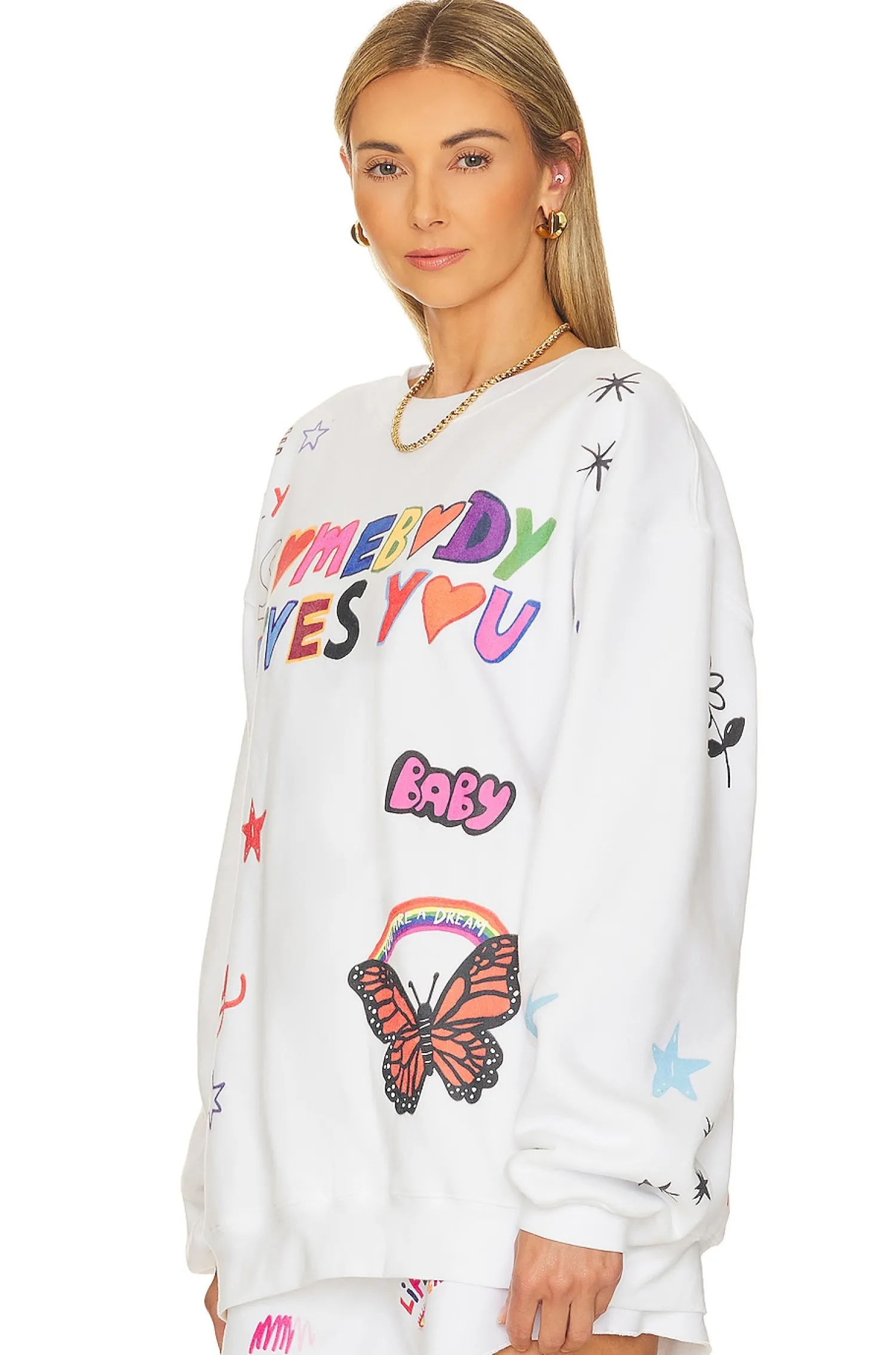 Women The Mayfair Group Loungewear>Somebody Loves You Crewneck