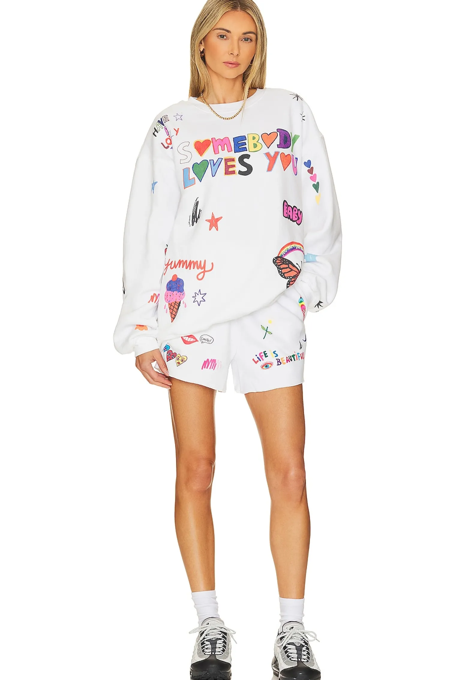 Women The Mayfair Group Loungewear>Somebody Loves You Crewneck