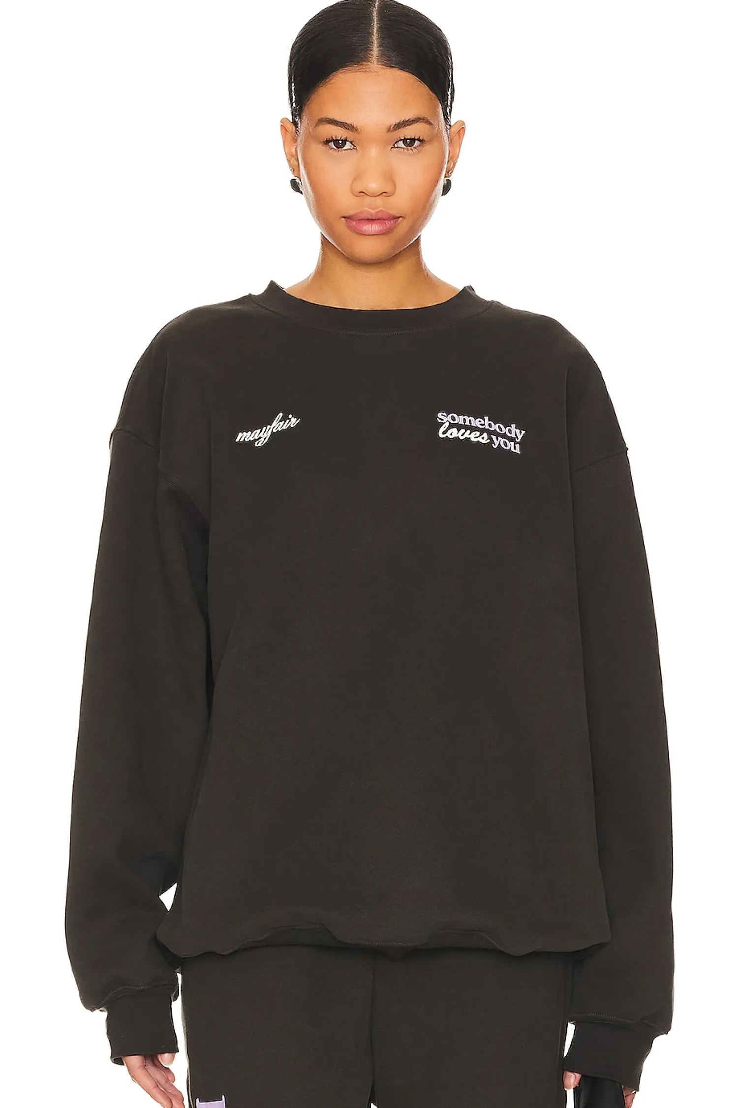 Women The Mayfair Group Loungewear>Somebody Loves You Crewneck